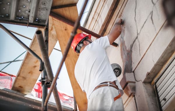 Gepflegte Hausfassade nach dem Anstrich
